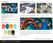 Moodboard showing design inspiration and style references for the SUE infographic