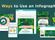 70 Ways to Use an Infographic