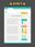 The word "Don't" appears above a webpage. Lines of black indicate copy posted to the left of an infographic with the infographic compressed to a small and awkward size to the right.
