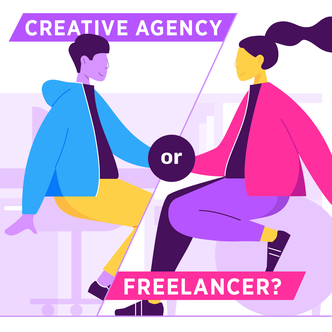 creative agency or freelancer employees