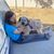 Ella and her dog, Hazel