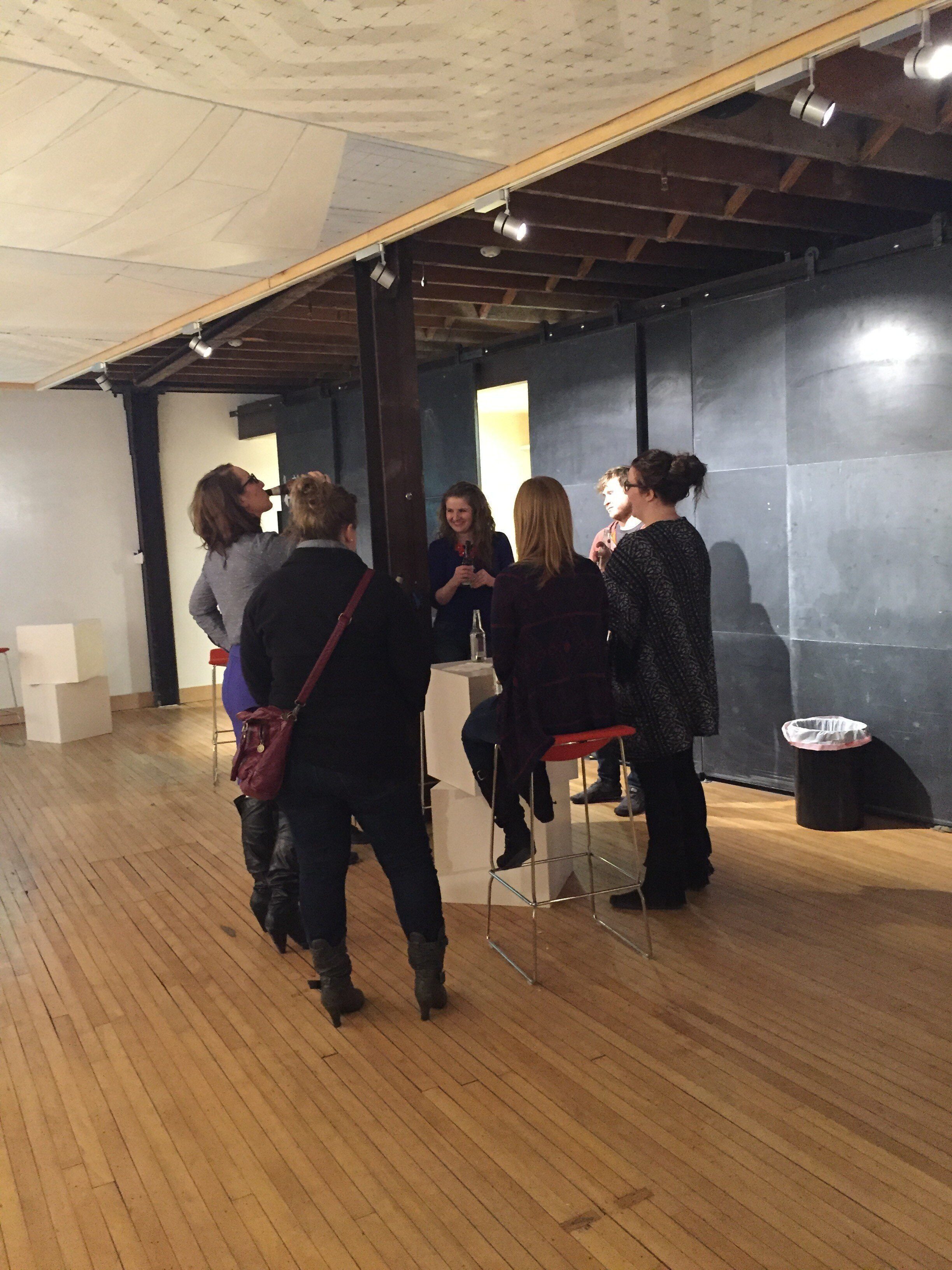 people around a table