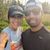 Cortney and her husband, Phil, after running a marathon