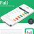 The Full App phone graphic