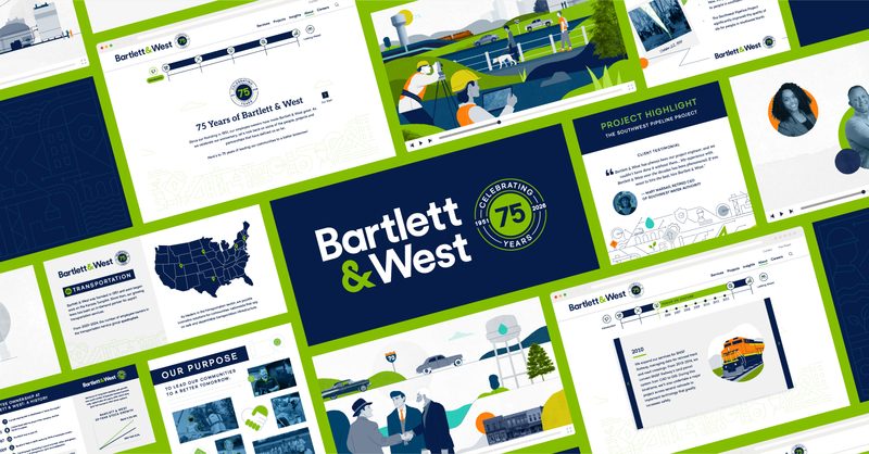 Bartlett & West 75th anniversary campaign case study