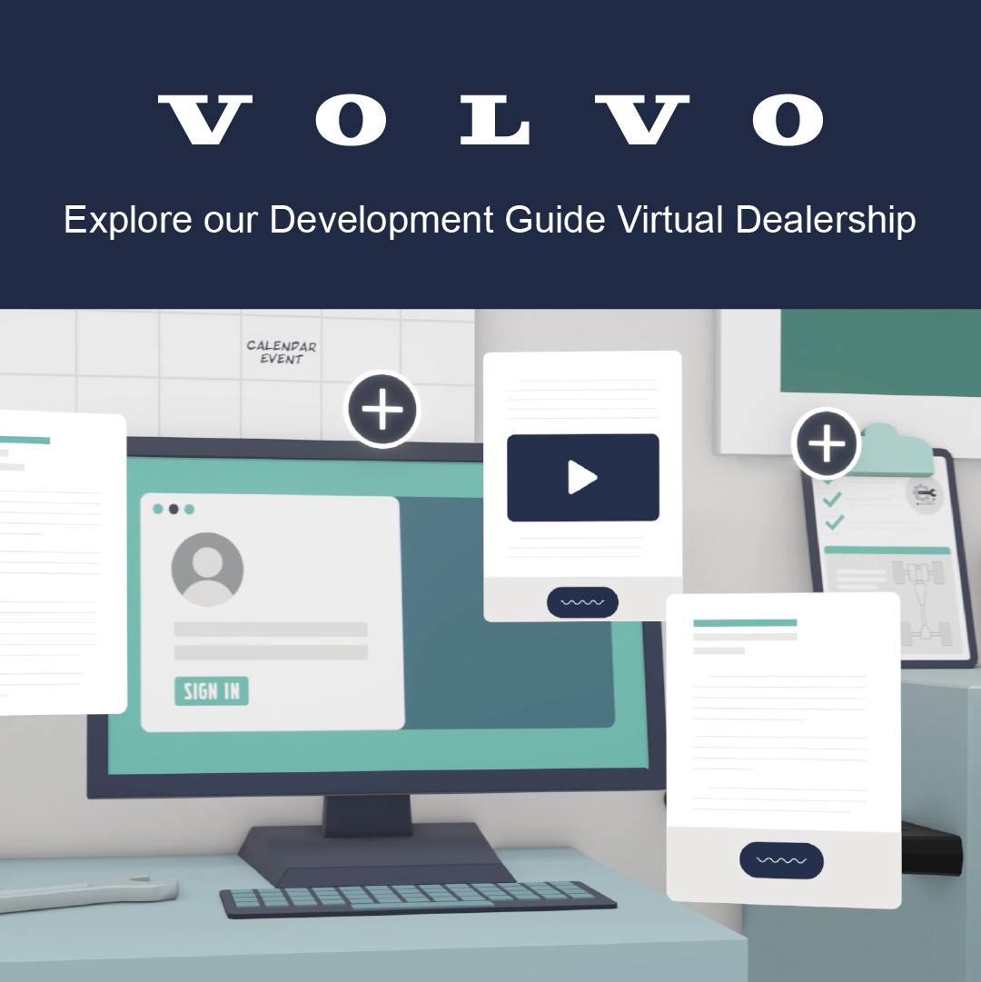 Microcontent sample created for Volvo Training & Development Guide case study
