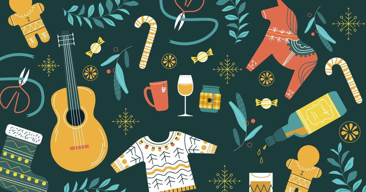 Lemonly holiday pattern