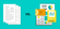Visual comparison of a plain PDF vs. custom visual content