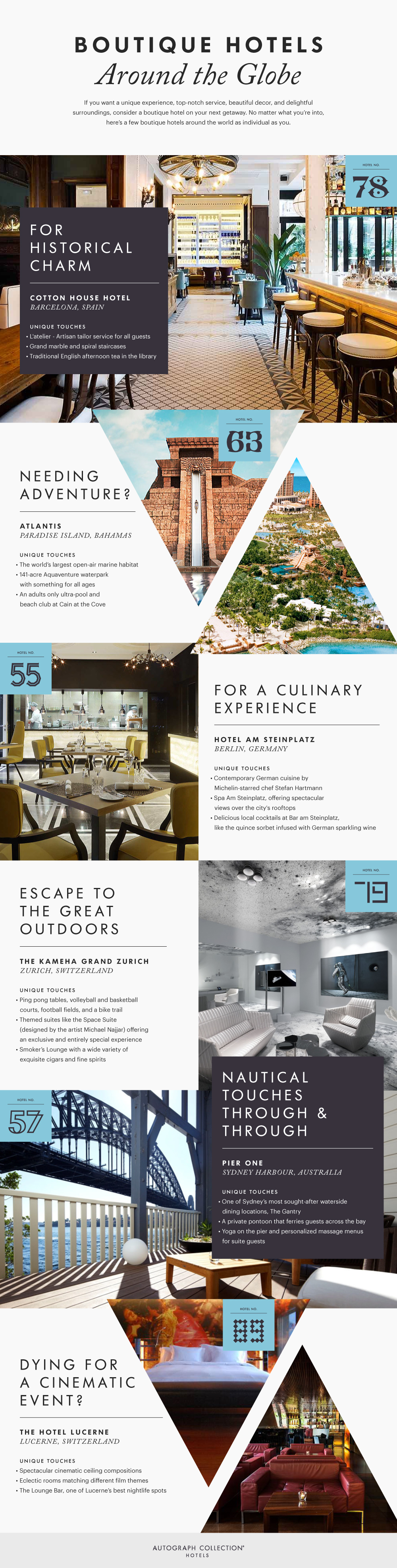 Boutique Hotels Around the Globe - Marriott
