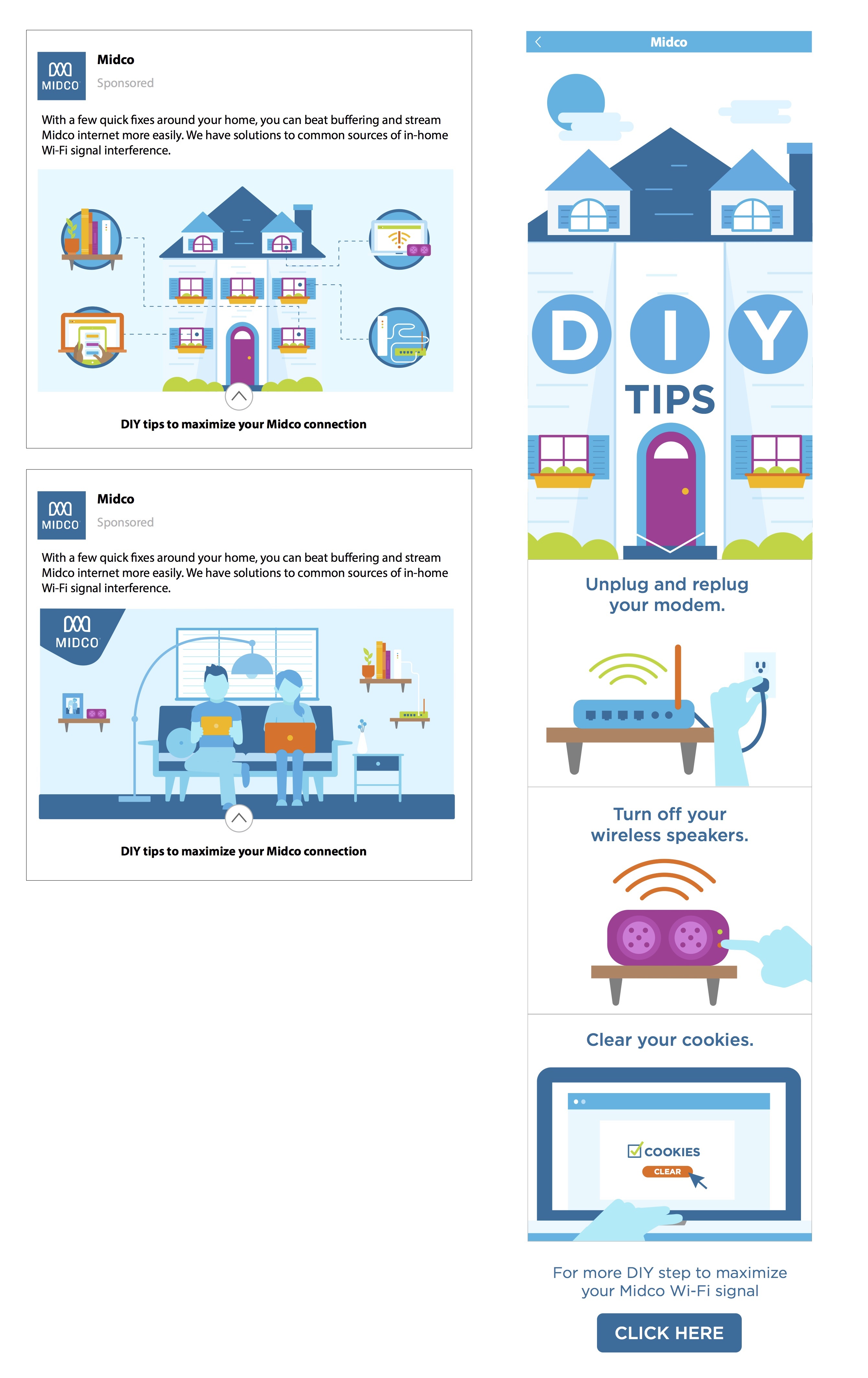 Teamwork Makes Xstream Work Facebook Ads - Midco