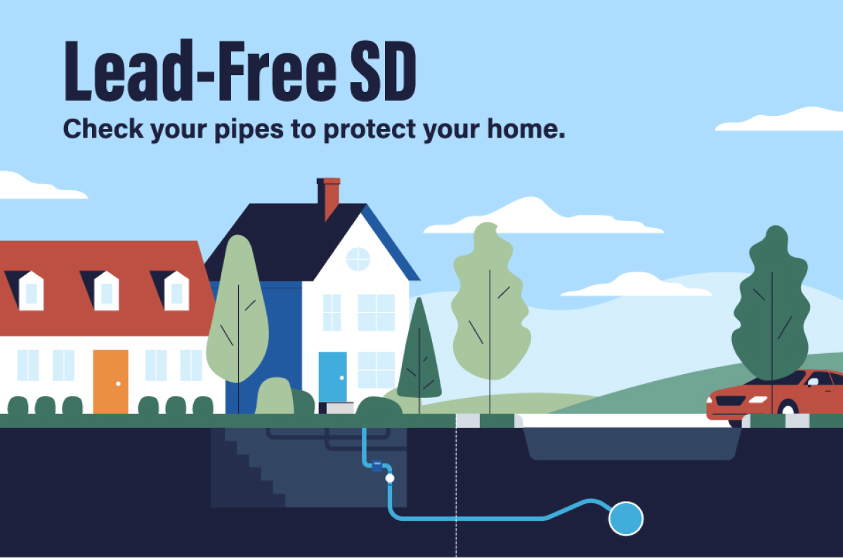 SD Lead Service Line Inventory Infographic | South Dakota Department of Agriculture & Natural Resources