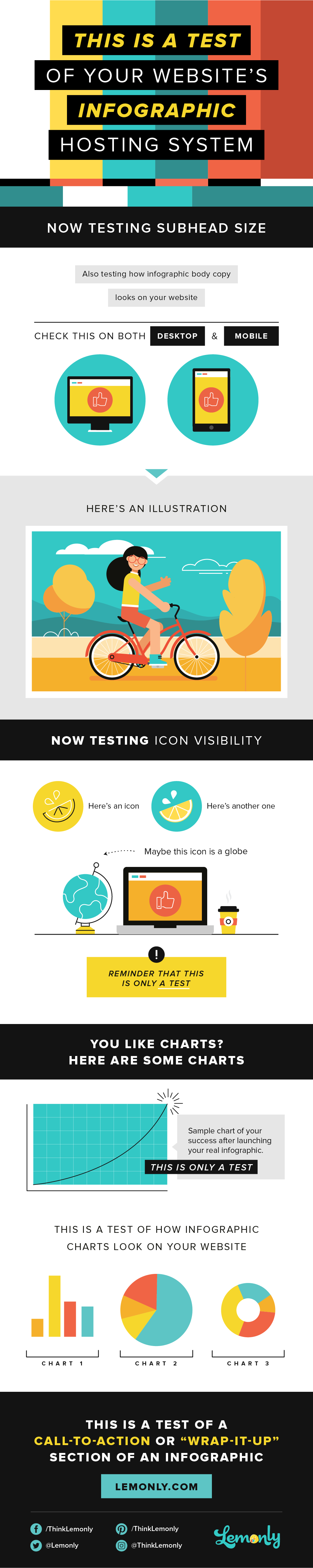This Is A Test Infographic - Lemonly