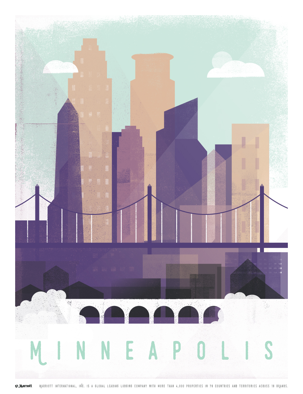 Minneapolis Poster- Marriott