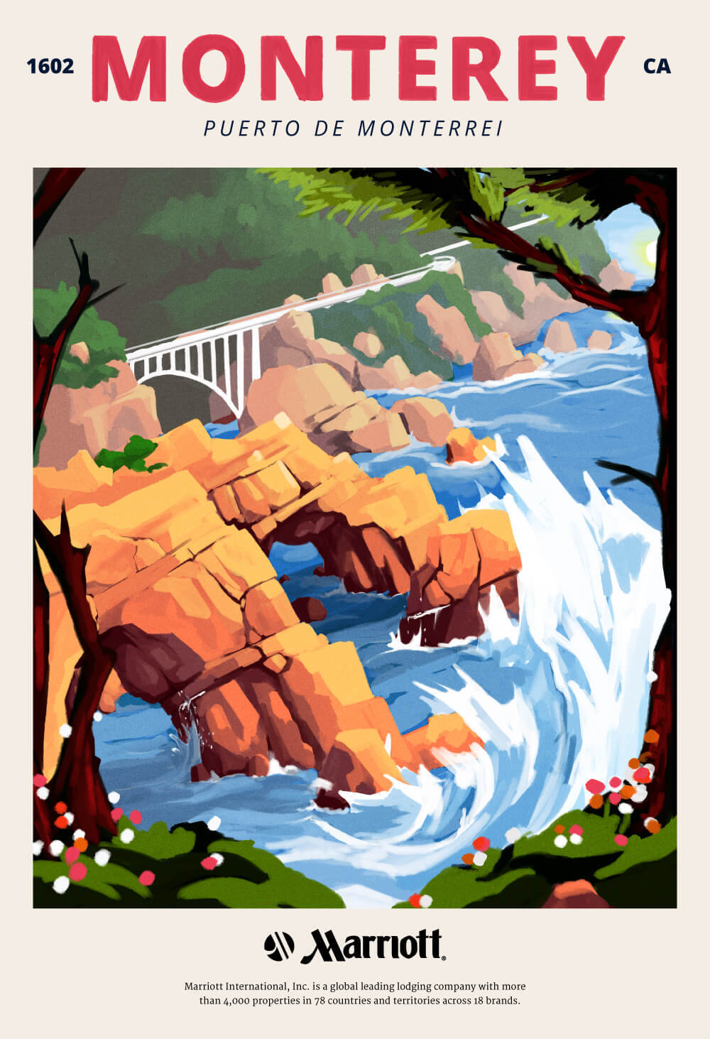 Monterey Poster - Marriott