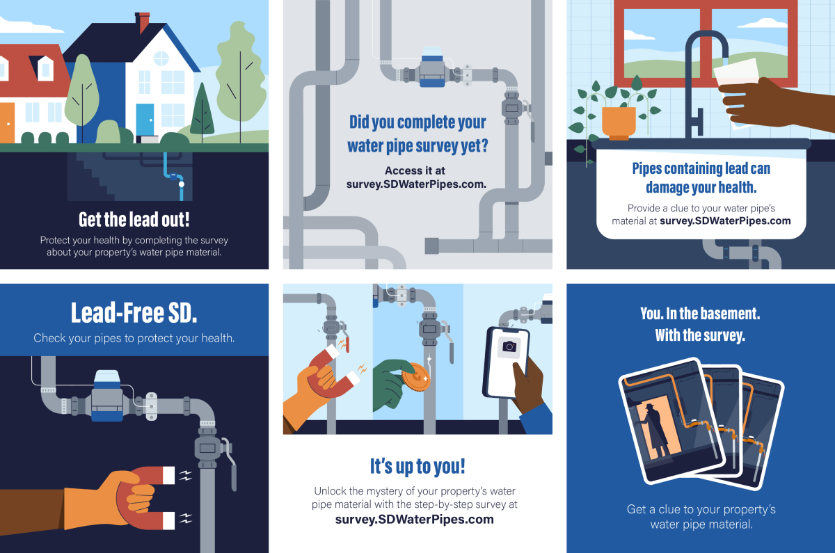 SD Lead Service Line Inventory Static Microcontent | Lemonly