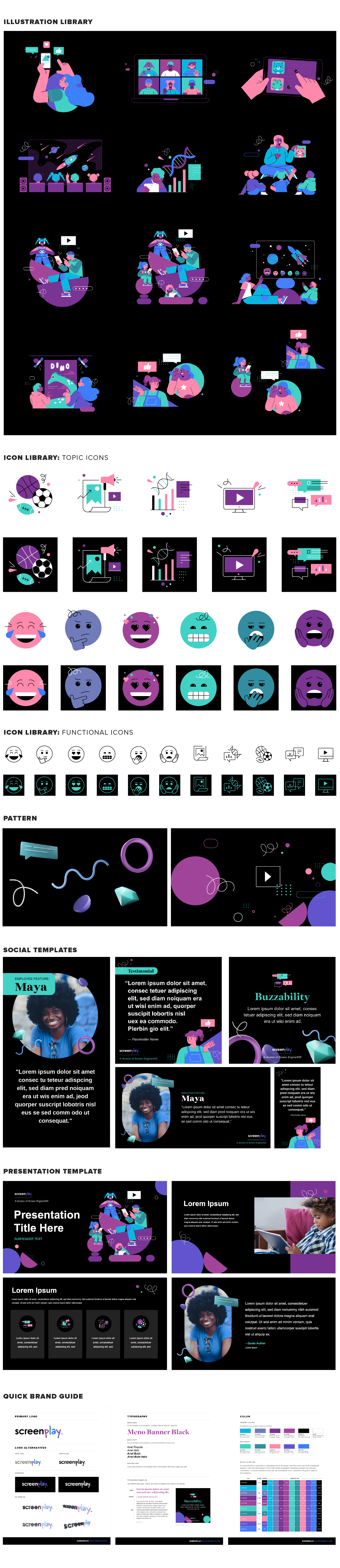 Screen Play Design Toolkit | Lemonly